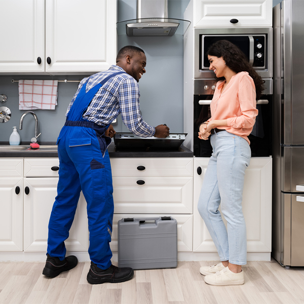 how long does it typically take to complete cooktop repair services in Goehner NE